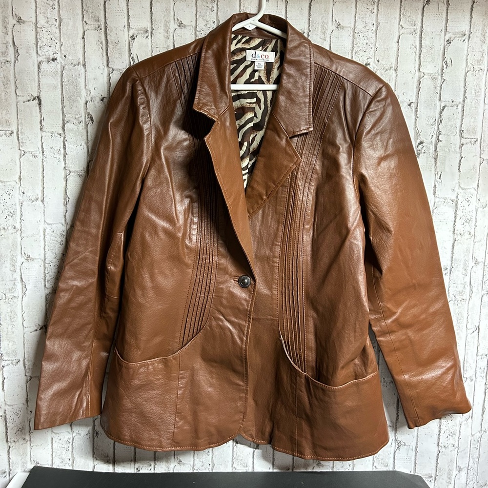 Leather jacket